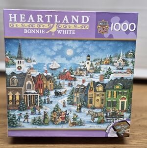 Heartland Collection "Harbor Side Carolers" 1,000 Piece Jigsaw Puzzle